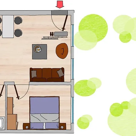 Lejlighed Zur Alten Konditorei