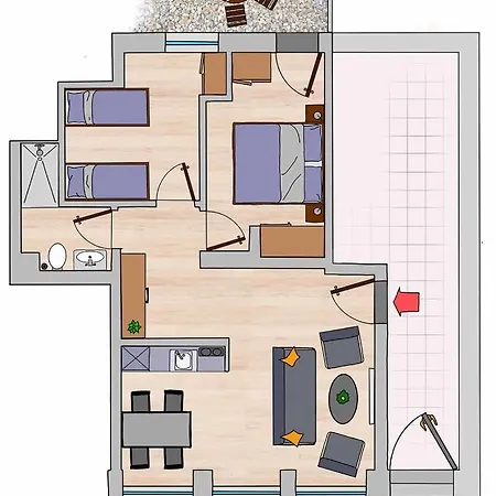 Zur Alten Konditorei Lejlighed